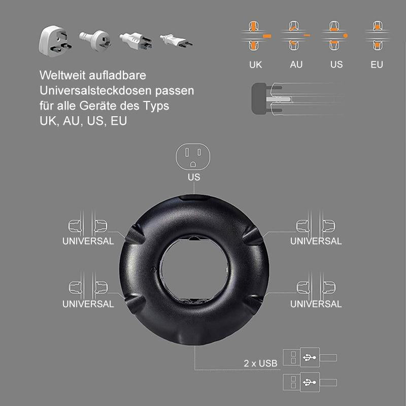 Lisslune | Universal Travel Power Strip