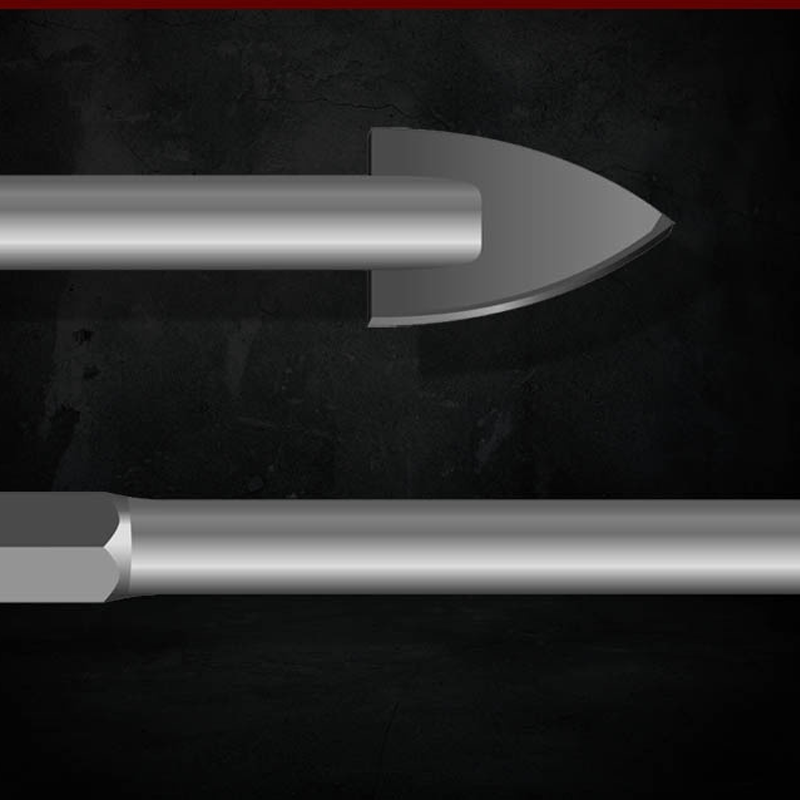 Lisslune | Triangle drill with hexagonal shank made of alloy