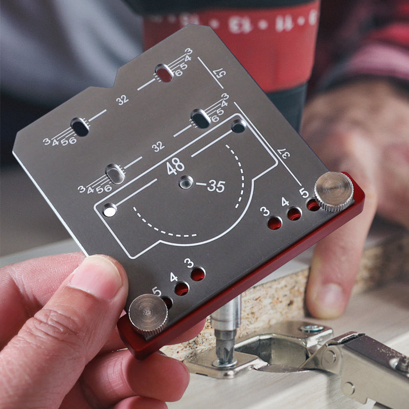 Lisslune | 35mm Hinge Hinge Template Drill Locator