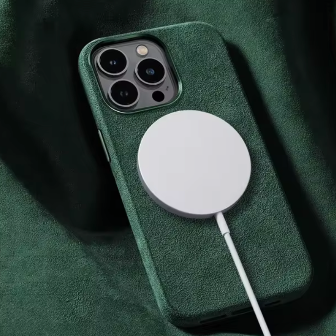 Lisslune | iPhone Best MagSafe case – "Alcantara"