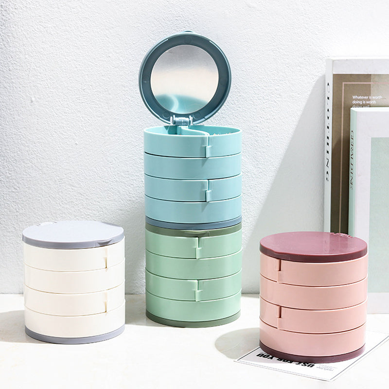 Lisslune | Multilayer rotating jewelry box