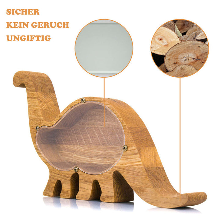 Lisslune | Wooden Animal Savings Bank