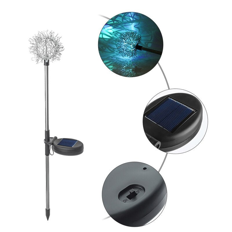 Lisslune | SolarBloom - Magical Outdoor Flower Ball Lights
