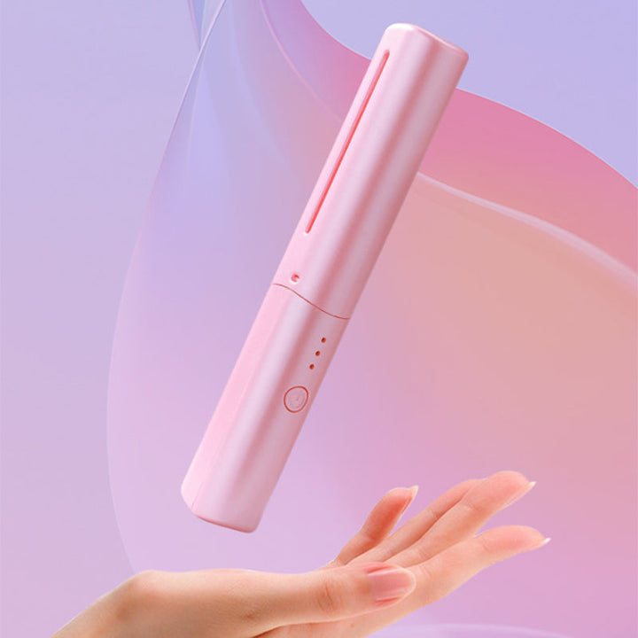 Lisslune | Portable wireless hair straightener for travel