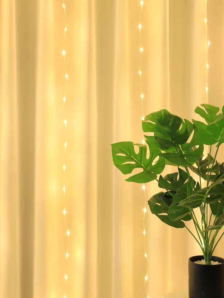 Lisslune | 120 LED 2 x 2M Curtain String Lights - New Lighting