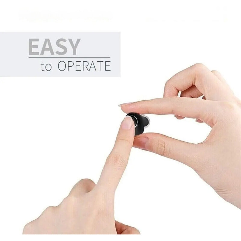 Lisslune | Rechargeable ITC Invisible Hearing Aid | Hidden Sound Amplifiers for Clear Hearing