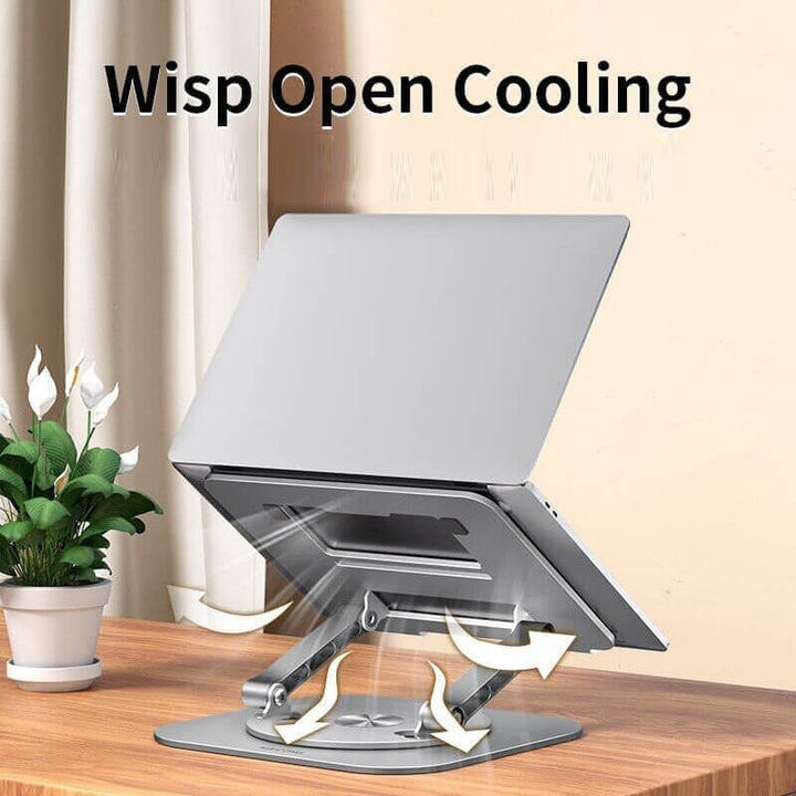 Lisslune | Laptop Stand Aluminum Alloy Rotating Frame