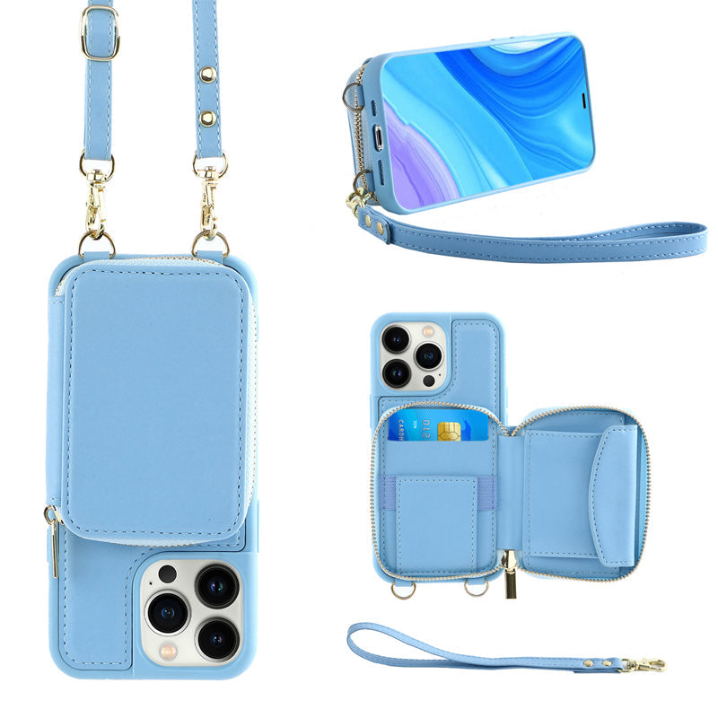 Lisslune | Phone case with wallet & sling, crossbody handbag