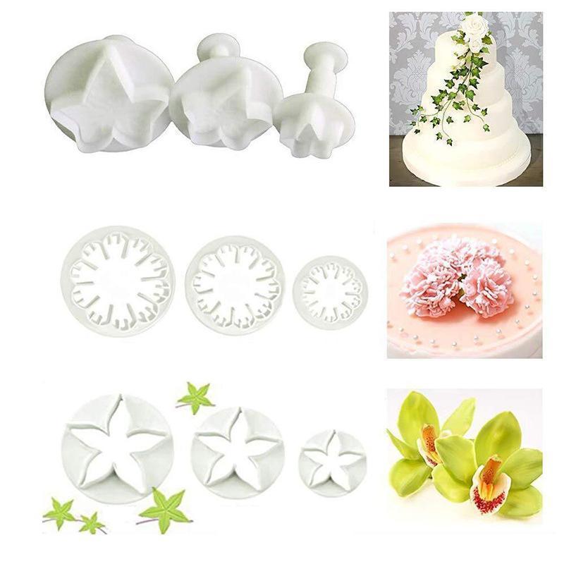 Lisslune | 33 piece tools for decorating cakes