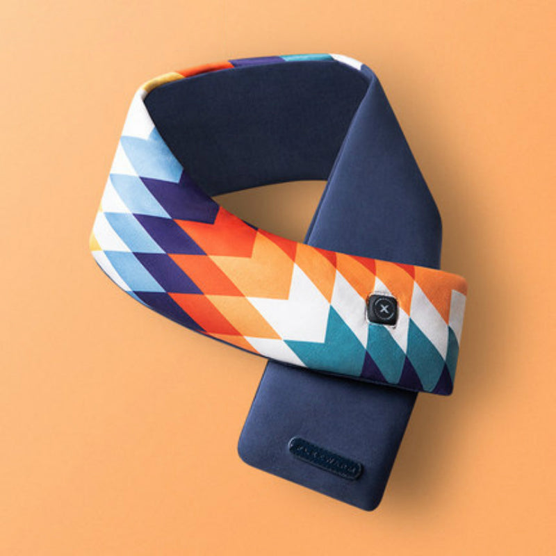 Lisslune | Multi-Function USB Charging Washable Self-Heating Scarf with 3 Heat Adjustment, Built-in Power Bank & Temperature Sensor