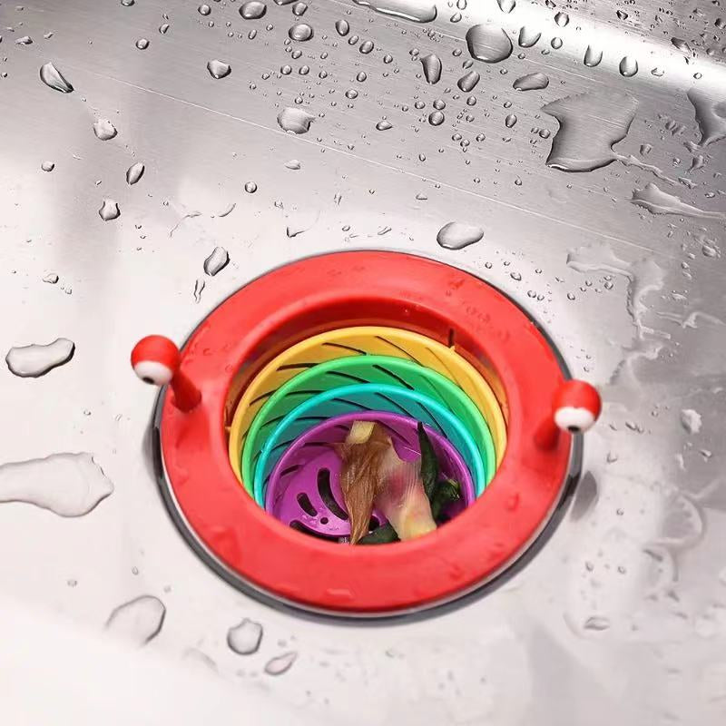 Lisslune | Little Monster Colorful Foldable Sink Strainer Basket