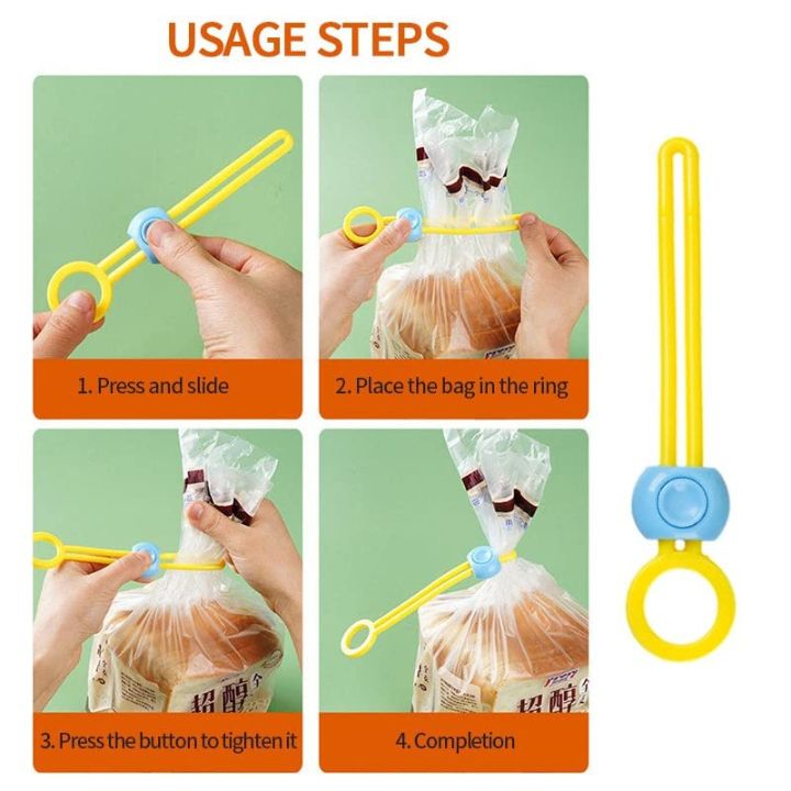 Lisslune | 10 Pieces Multifunctional Closure Clip – For Freshness & Order