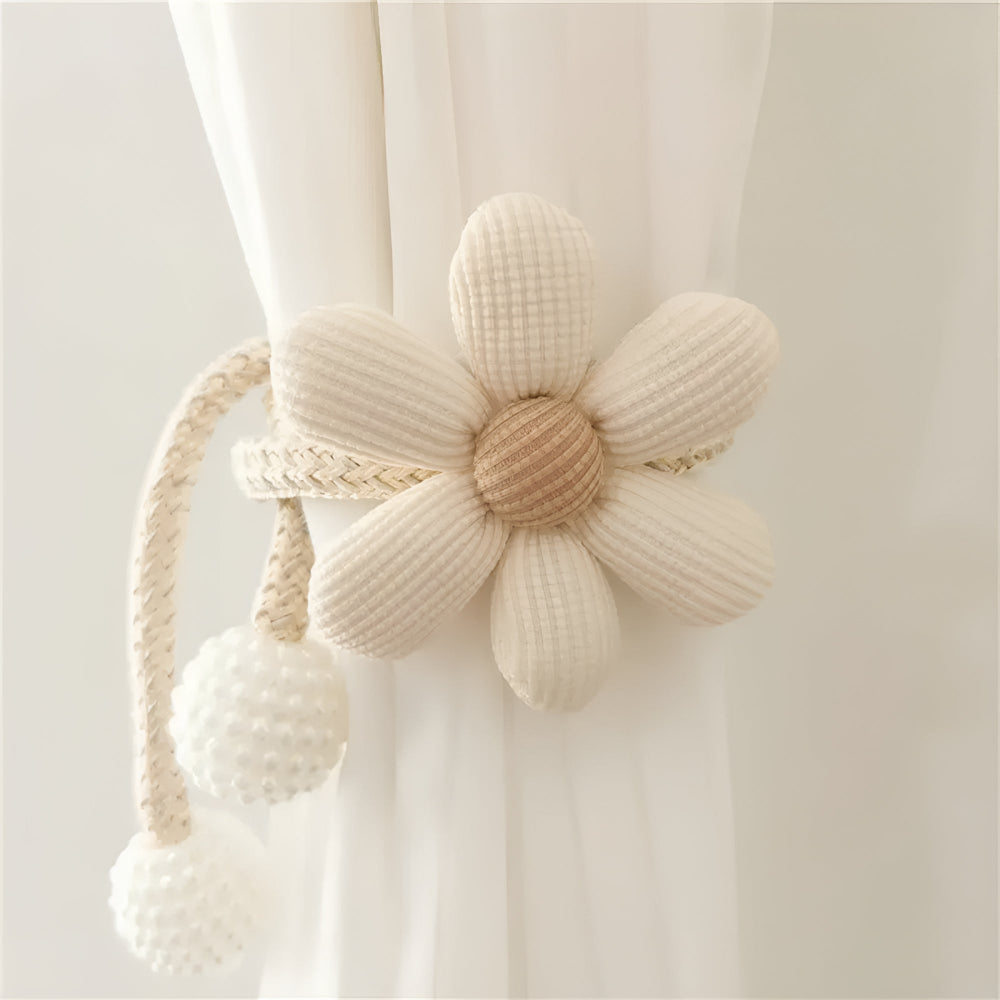 Lisslune | Whimsical Flower Curtain Tie Back