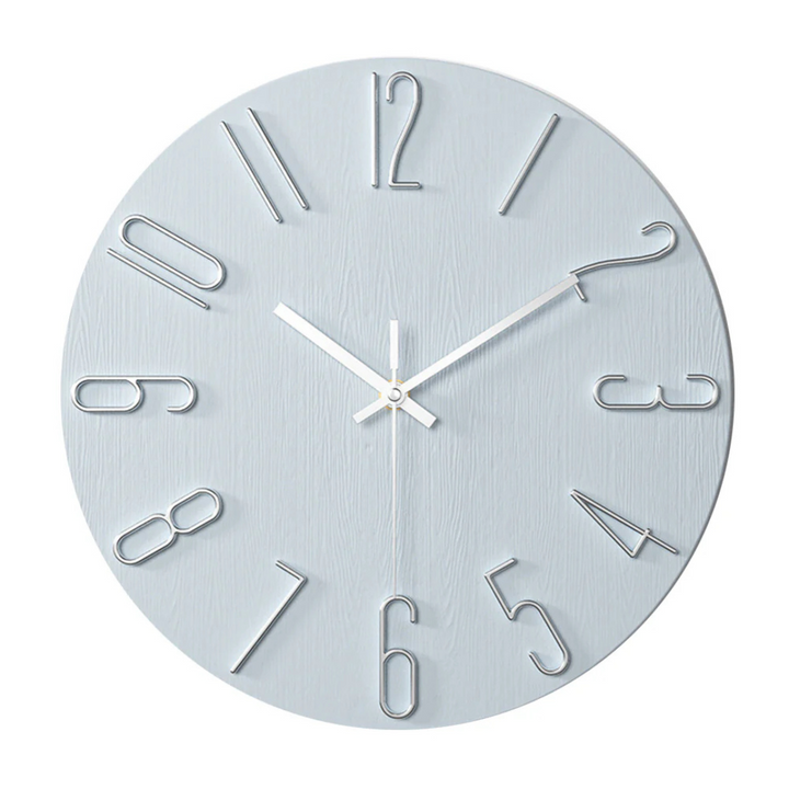 Lisslune | Noble Wall Clock – Modern & Silent Clock for Living Room