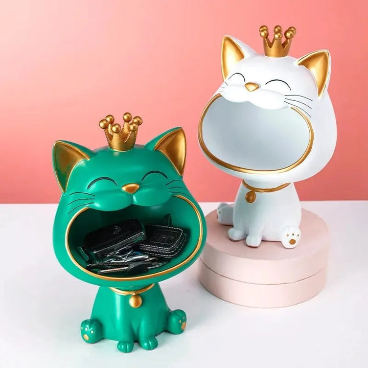 Lisslune | WhiskerVault Decorative Cat Storage Box
