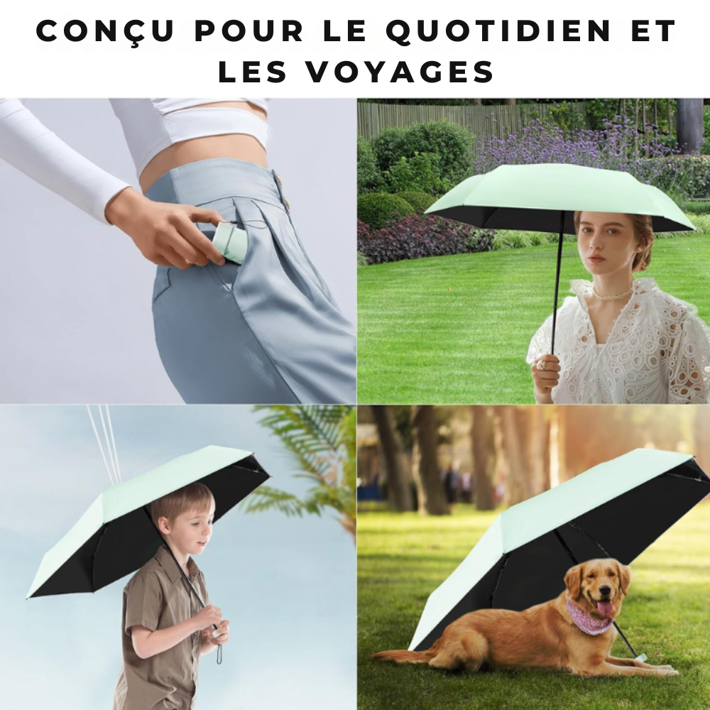 Lisslune | Compact Umbrella – Your secret weapon against the rain