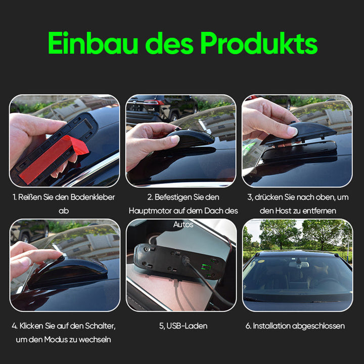Lisslune | Laser light mounted on the vehicle