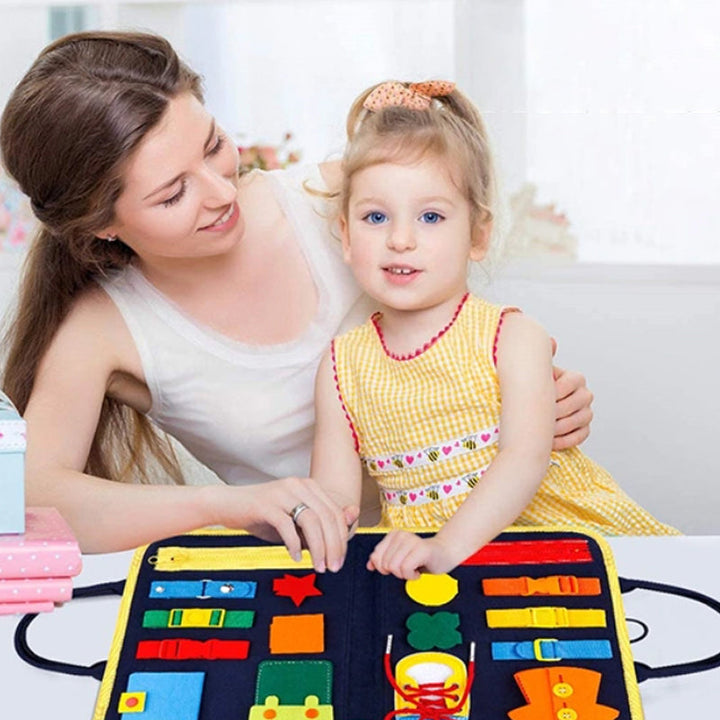 Lisslune | Toddler Activity Board Quiet Book