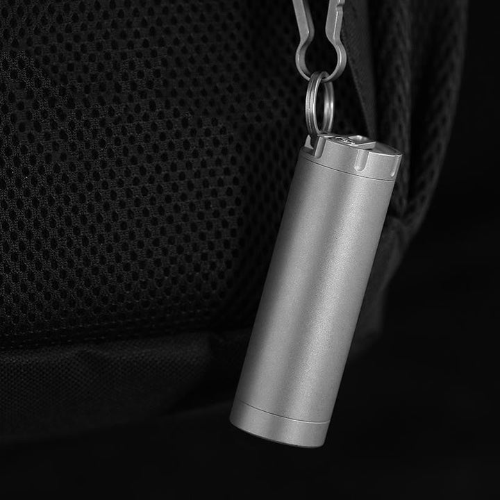 Lisslune | Titanium Alloy Outdoor Portable Toothpick Holder and Mini Pill Case