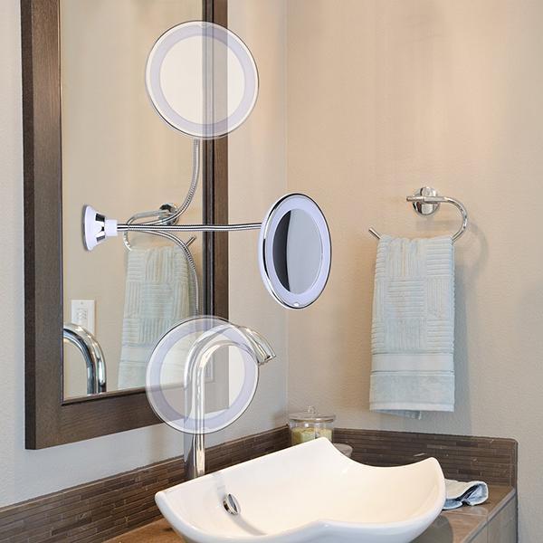 Lisslune | 10x magnification LED illuminated makeup mirror
