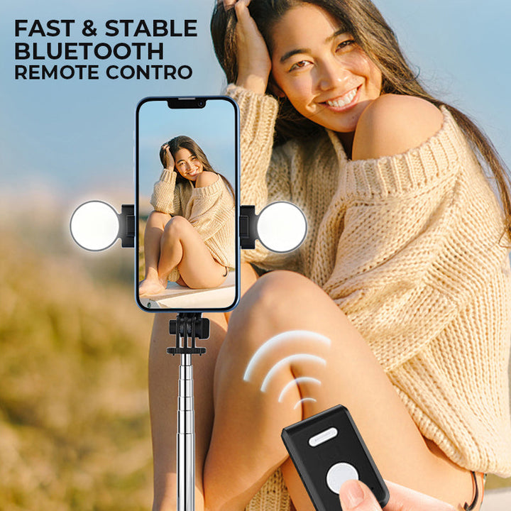 Lisslune | New 6 in 1 Bluetooth Selfie Stick