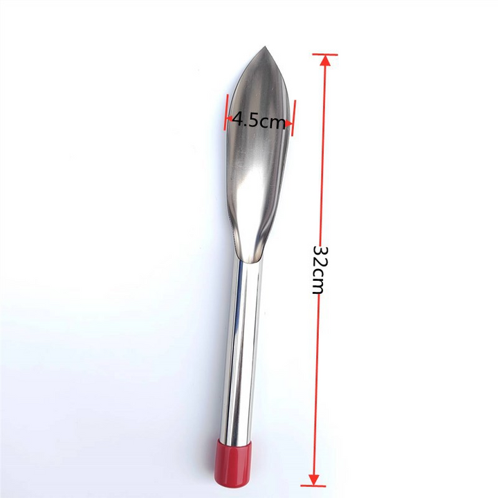 Lisslune | Stainless Steel Weeding Tool and Trowel – Garden Tools with Wooden Handles
