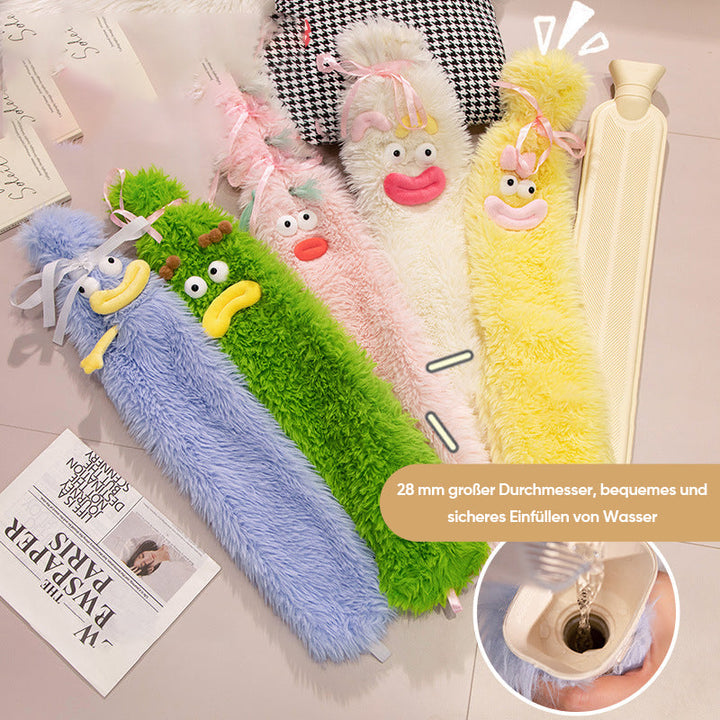 Lisslune | Ugly little monster, extended hot water bottle