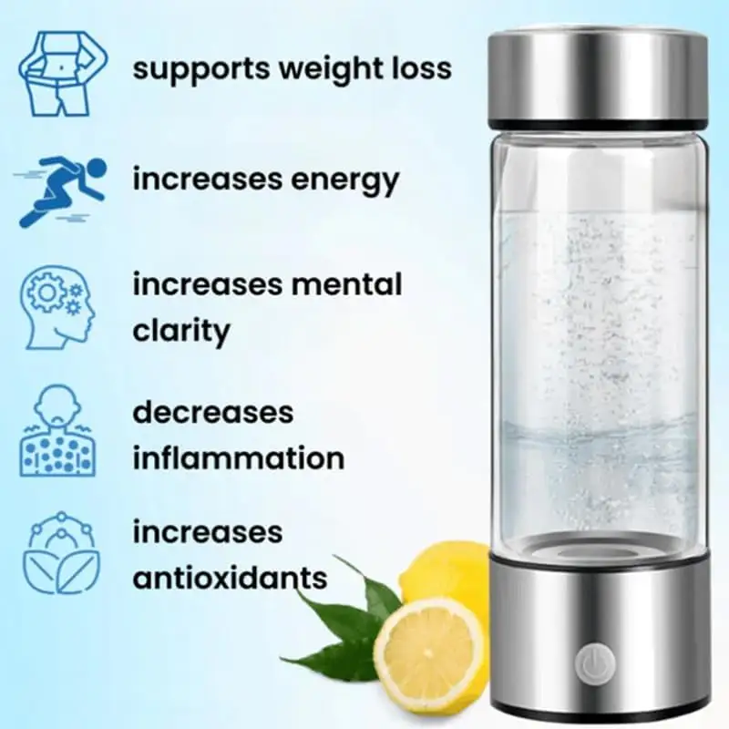 Lisslune | Aquyn Hydroclear Hydrogen Water Bottle – Premium Hydrogen-Rich Water Bottle for Daily Health
