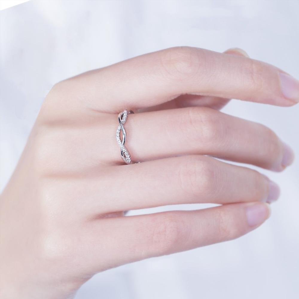 Lisslune | Twisted Ring, Twist Ring, Diamond Ring