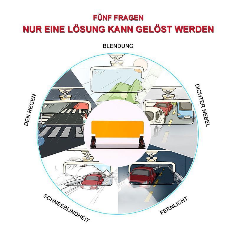 Lisslune | Transparent, glare-free sun visor for cars