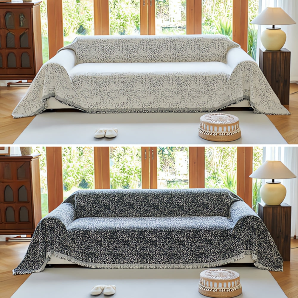 Lisslune | Nordic Speckle Reversible Sofa Cover