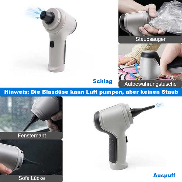 Lisslune | 3 In 1 Wireless Mini Handheld Vacuum Cleaner