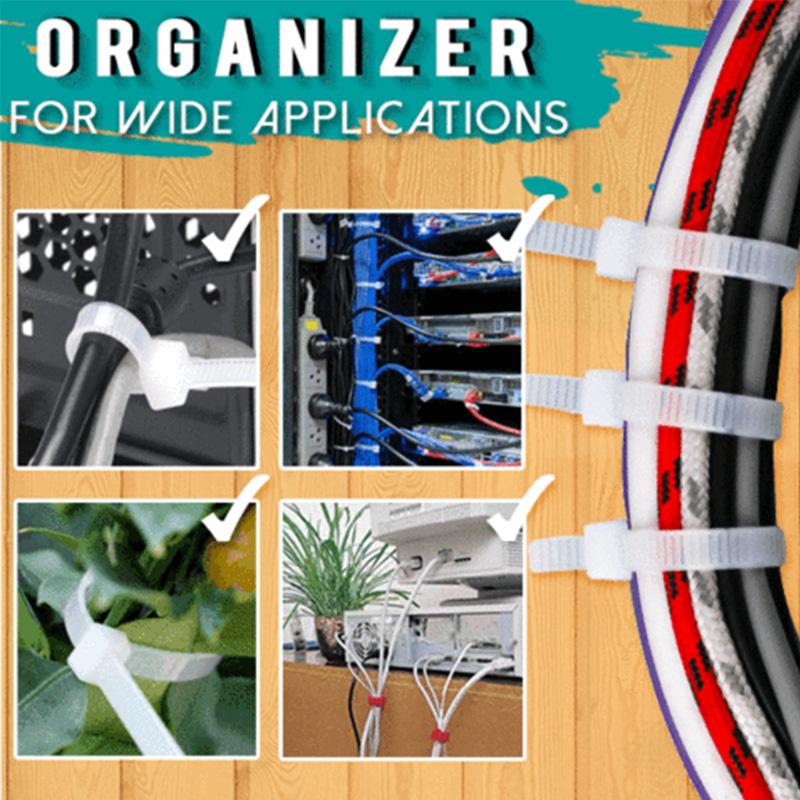 Lisslune | Reusable Cable Ties (100PCS)