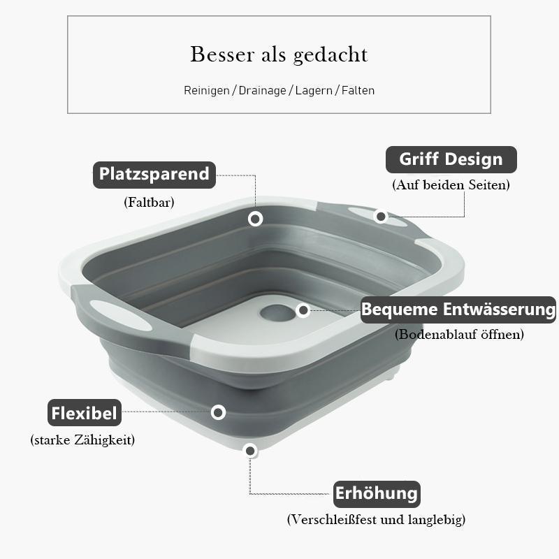 Lisslune | Portable Multifunctional Sink Folding Basket