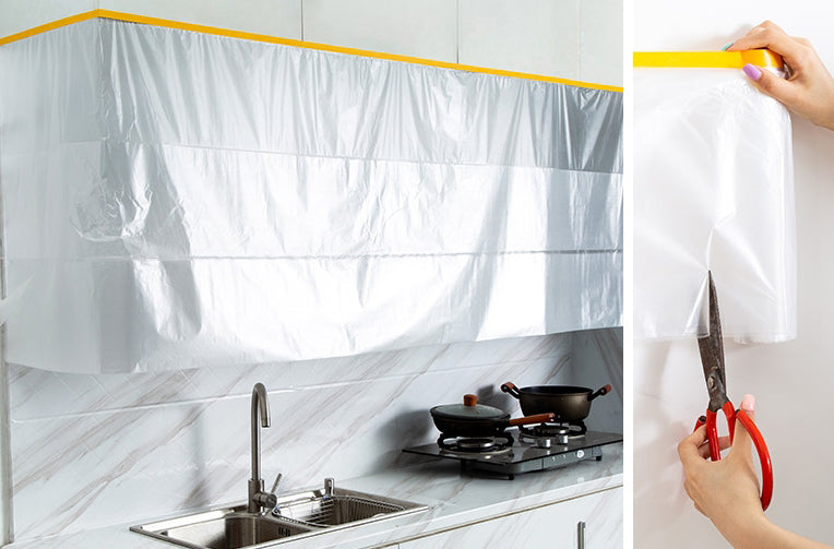 Lisslune | Multi-purpose Clear Plastic Anti-dust Cover, Durable & Waterproof, for Sofa, Closet, Couch, Table & More