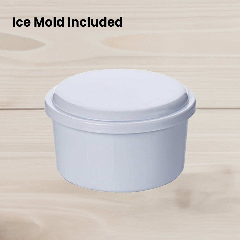 Lisslune | Portable Crushed Ice Maker for Fluffy Snow-Like Ice
