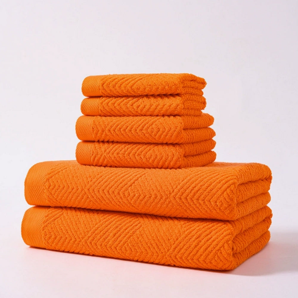 Lisslune | Cascade Supreme Cotton Towels | 6pcs Set
