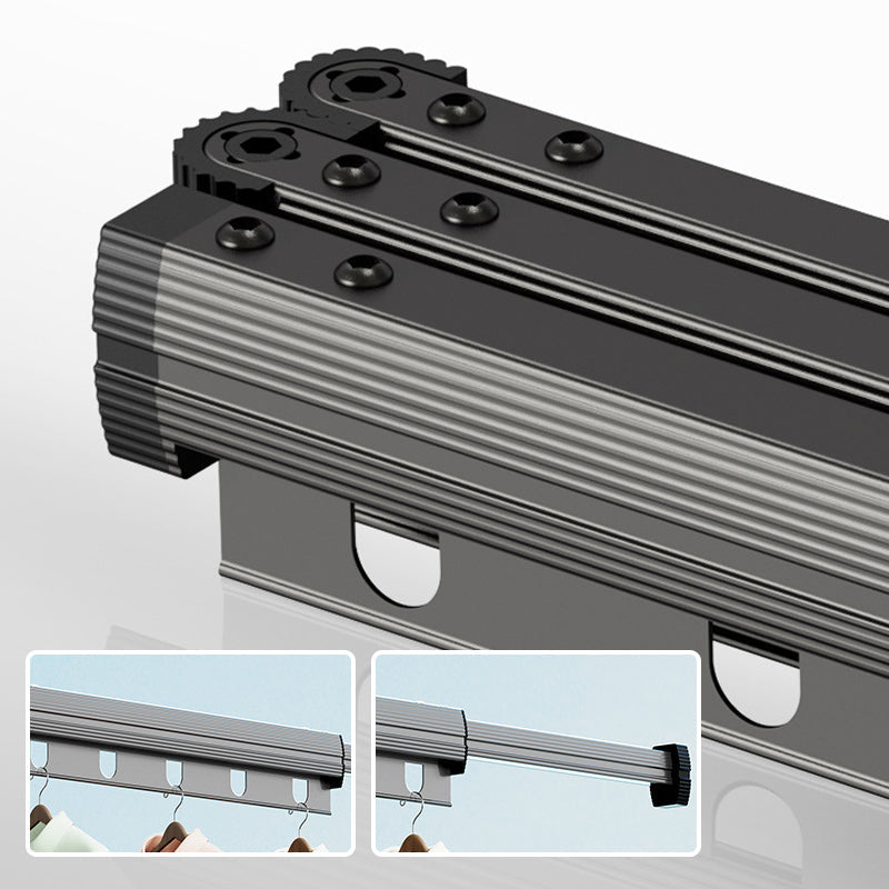 Lisslune | Foldable clothes rack for wall mounting with suction cup