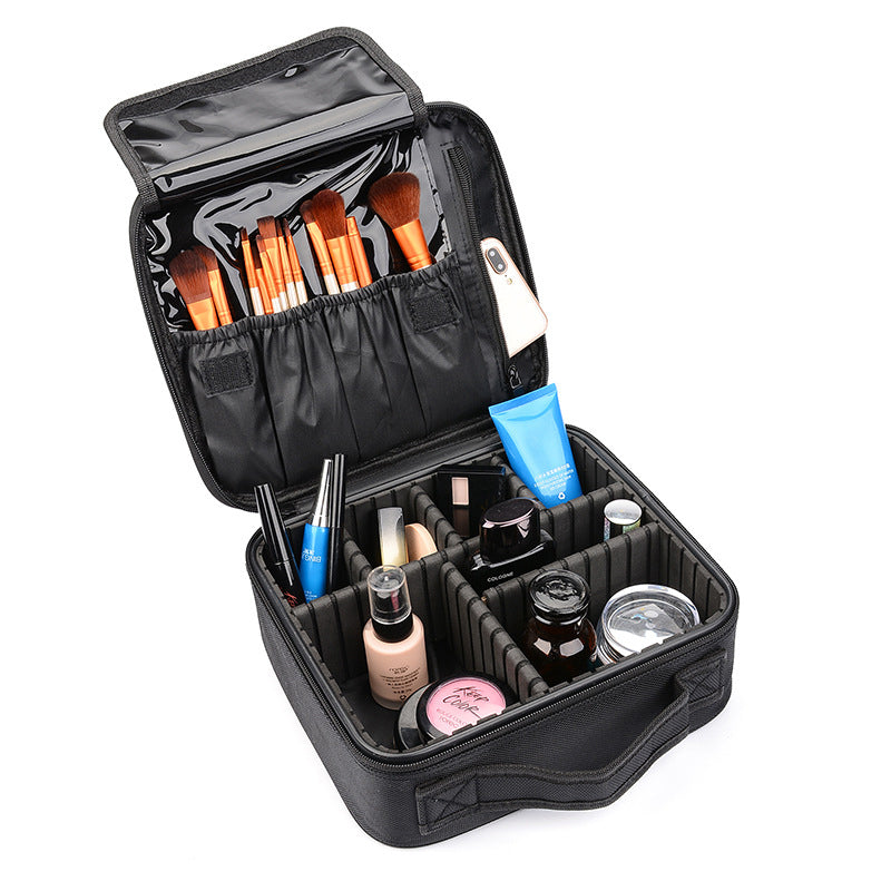 Lisslune | Makeup Cosmetic Storage Bag with Adjustable Compartment