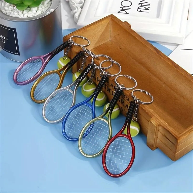 Lisslune | Mini tennis racket keychain