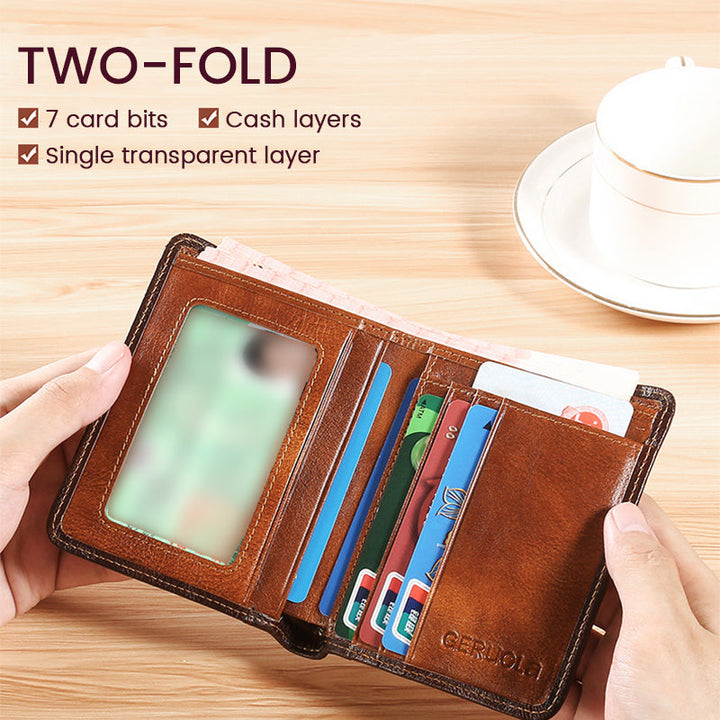 Lisslune | Simple Anti-theft Wallets for Men