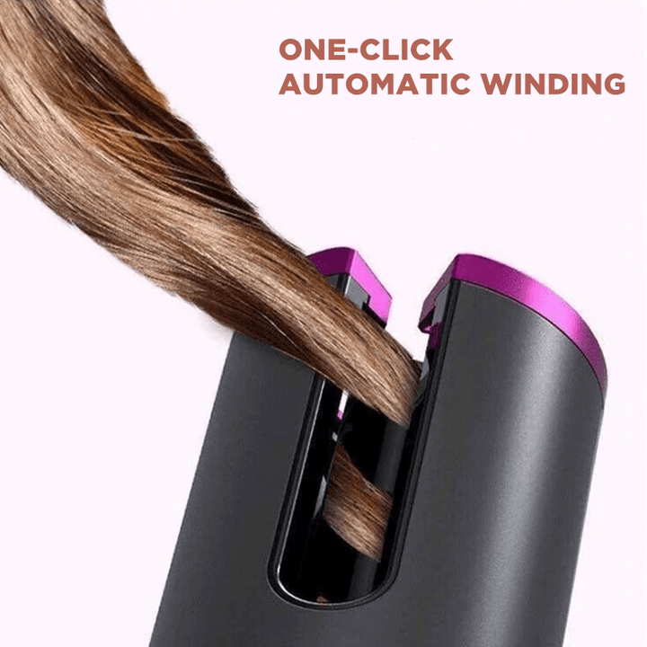 Lisslune | Cordless Auto-Rotation Curling Iron