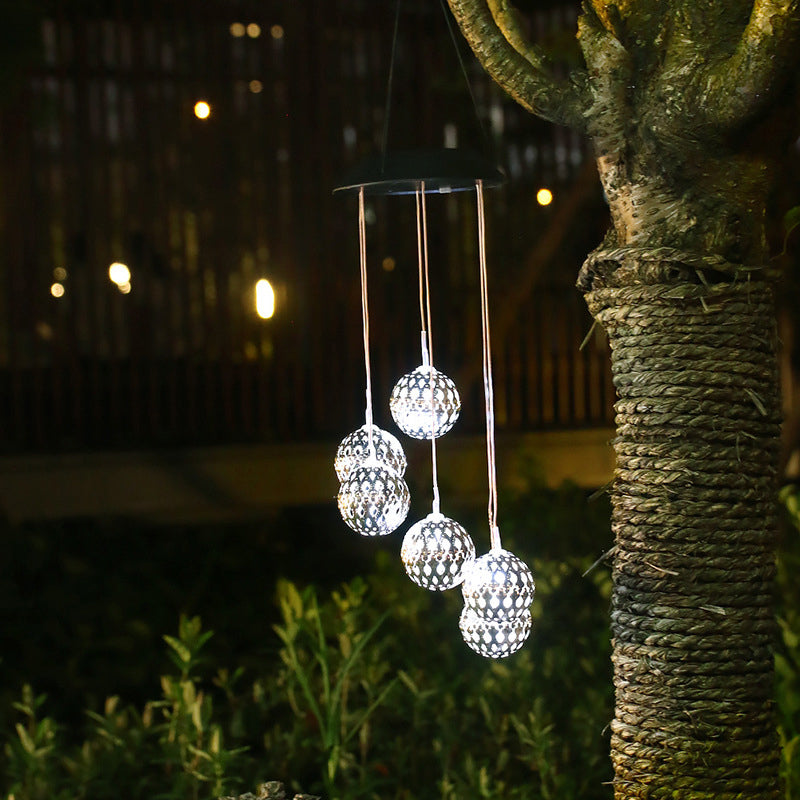 Lisslune | Solar Wind Chime Outdoor Light