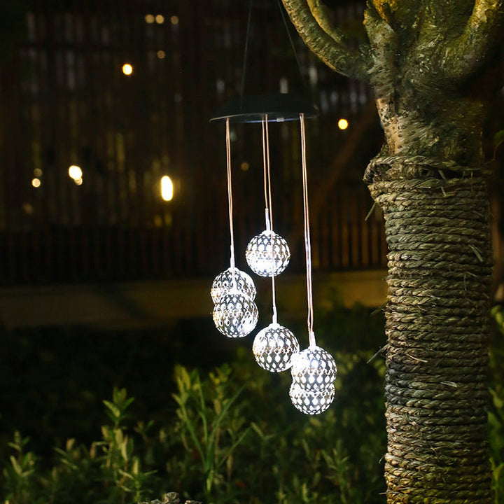 Lisslune | Solar Wind Chime Outdoor Light