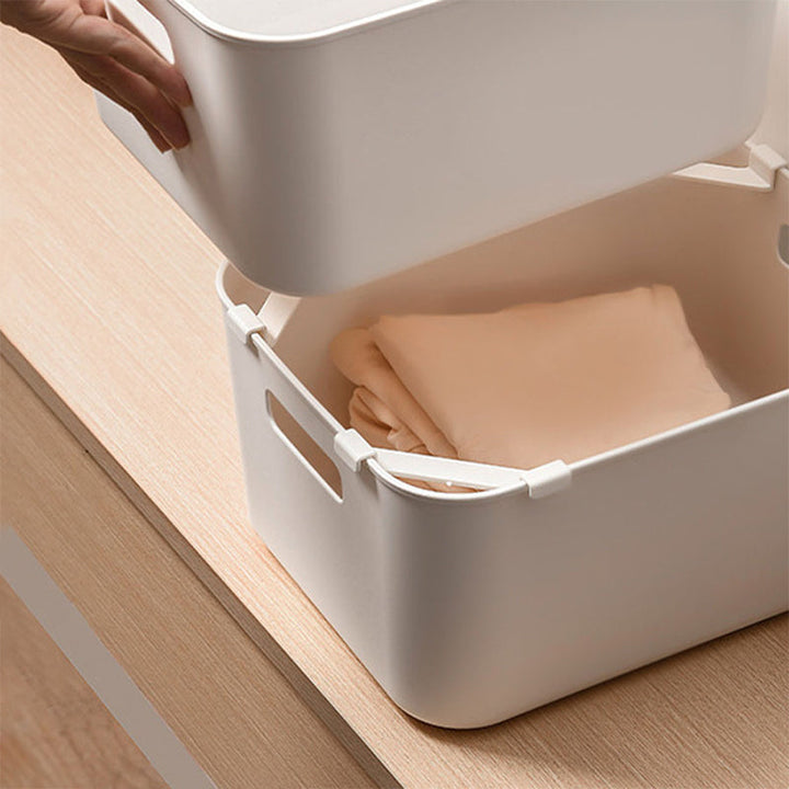 Lisslune | Rectangular Storage Frame Stack Organizer Holder