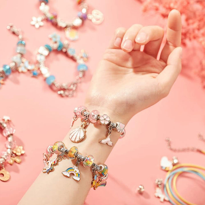 Lisslune | Handmade Bead Bracelet Set for Children