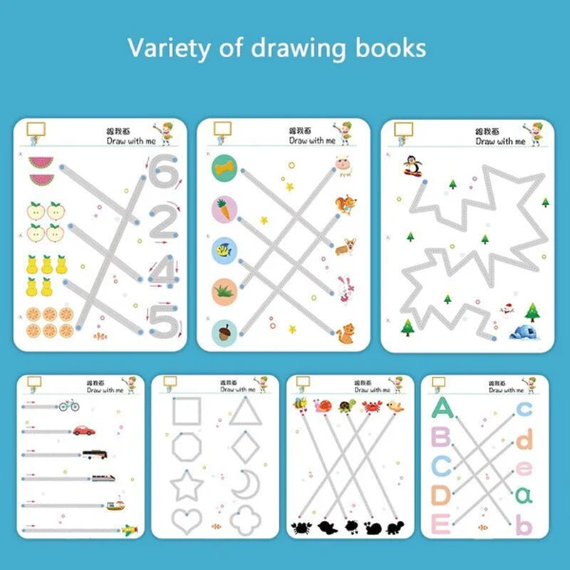 Lisslune | Magical Tracking Workbook Set