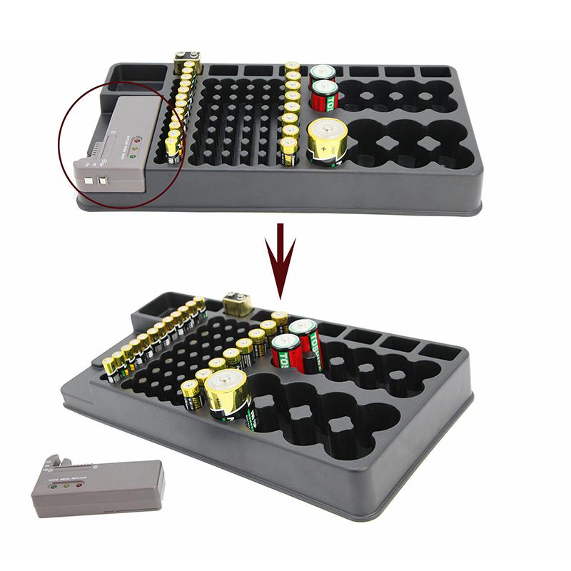 Lisslune | Battery storage with tester