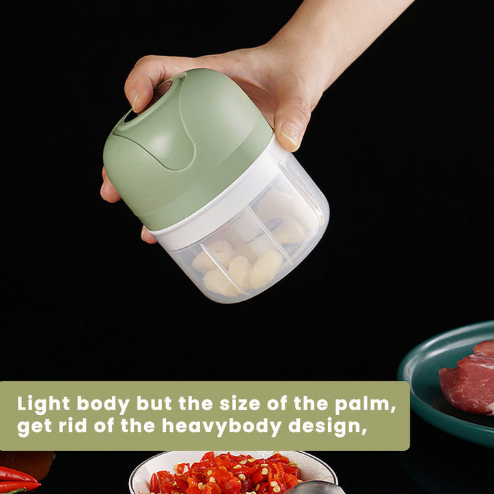Lisslune | USB rechargeable electric garlic mill