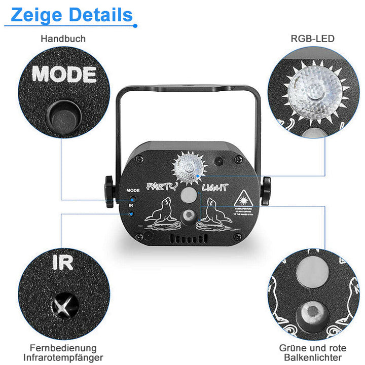 Lisslune | LED stage laser light